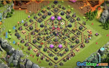 CoC Town Hall 14 Base Layouts: Home, War, Trophy & Farming #17291