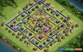 Coc Town Hall 14 Layouts: Home, War & Trophy Maps #13463