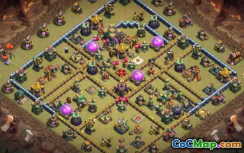 CoC Town Hall 14 Base Layouts: Home, War & Trophy Maps #14768