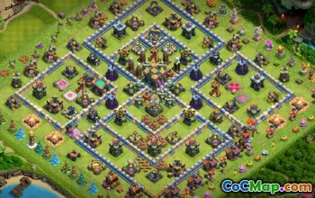 CoC Town Hall 14 التخطيطات الأساسية: خرائط المنزل والحرب والكأس رقم 16508