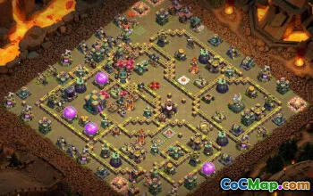 CoC Town Hall 14 Base Layouts: Home, War & Trophy Maps #16744