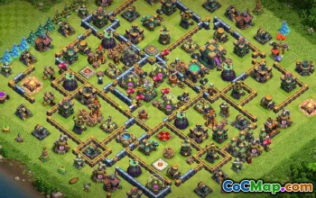 CoC Town Hall 14 Base Layouts: Home, War & Trophy Maps #17002