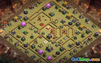CoC Town Hall 14 Base Layouts: Home, War & Trophy Maps #17100