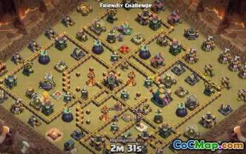 CoC Town Hall 14 Base Layouts: Home, War & Trophy Maps #17140