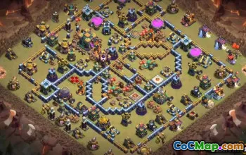 Layouts e mapas da prefeitura de CoC 14 - cópia e link #13242