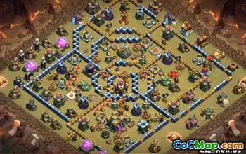 COC Town Hall 14 Baslayouter & Maps | Kopiera länkar här #13321