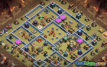 Ратуша Coc 14 базовых макетов и карт - Скопируйте сейчас! #13005