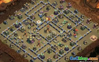 COC Town Hall 14 Base Layouts & Maps - Kopier nå! #13206