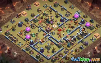 Tòa thị chính Coc 14 Bố cục cơ sở & Bản đồ - Sao chép ngay! #13532