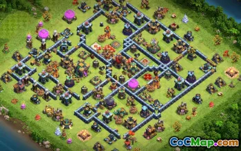 CoC Town Hall 14 Base Layouts & Maps - Copy Now! #17589