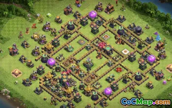 CoC Town Hall 14 Base Layouts & Maps - Copy & Use! #16393