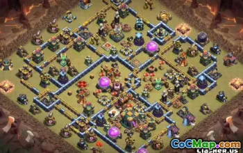 Tòa thị chính Coc 14 Bố cục cơ sở & Bản đồ cho Village Home #13569