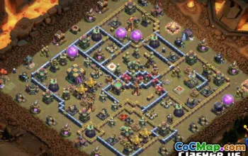 COC Town Hall 14: Ev ve Savaş için Temel Düzenler ve Haritalar #14110