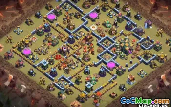 Coc Town Hall 14 Layouts & Maps For War - Salin Sekarang! #13246