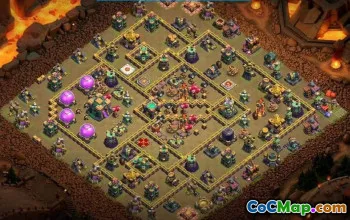 CoC Town Hall 14 Base Layouts: Maps for War & Trophy #17096