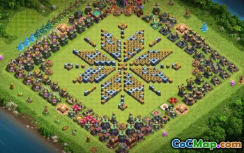 CoC Town Hall 14 Base Layouts & Maps for Your Home Village #17006