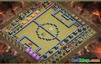 CoC Town Hall 14 Base Layouts & Maps | Funny & Progress Designs #29393