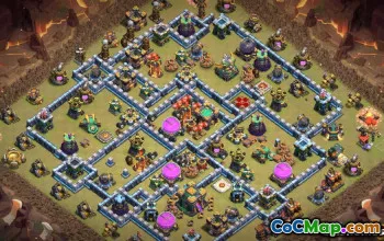 CoC Town Hall 14 Base Layouts & Maps | Home & War Base #13688