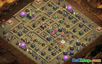 CoC Town Hall 14 Base Layouts & Maps - Home & War Bases #16862