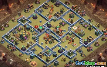COC Town Hall 14 Temel Düzenler ve Haritalar: Ev, Savaş, Kupa #13755