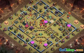 CoC Town Hall 14 Base Layouts: Maps & Links for Success #14779