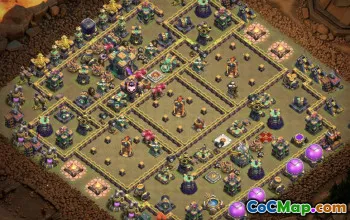 COC Town Hall 14 Base Düzenleri - Başarı için Haritalar ve Bağlantılar #15832