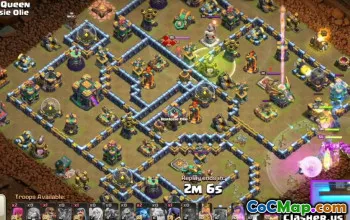 COC Town Hall 14 Base Düzenleri: Haritalar ve Savaş ve Kupa Bağlantıları #14556