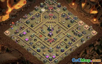 CoC Town Hall 14 Base Layouts & Maps - War, Trophy, Home Village #27681