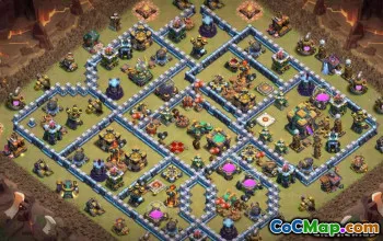 Layouts base da prefeitura de CoC 14: troféu, agricultura e mapas #13291