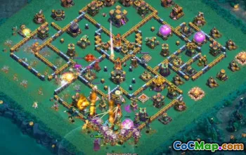 COC Town Hall 14 Base Düzenleri: Kupa, Savaş ve Ev Köyü #15273