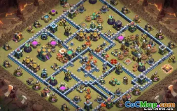 COC Town Hall 14 Baslayouter: War, Farming & Home Maps #13780