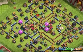 COC Town Hall 14 Temel Düzenler: Savaş, Ev ve Kupa Haritaları #15151