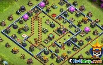 Tòa thị chính Coc 14: Bố cục cơ sở & Liên kết bản đồ chiến tranh #14414