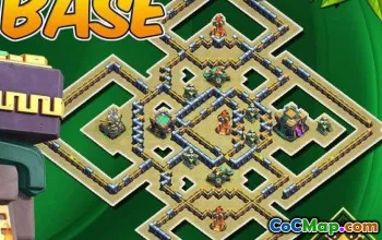 COC Town Hall 14 Base Düzenleri: Savaş, Kupa ve Ev Haritaları #14085