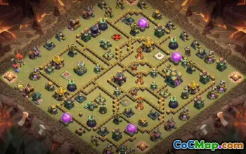 CoC Town Hall 14 Base Layouts: War, Trophy & Home Maps #17097