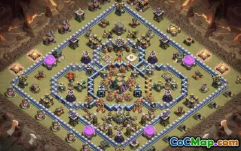 COC Town Hall 14: Bästa baslayouter & länkar för framgång #14713