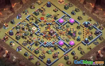 Tòa thị chính Coc 14 Bố cục: Bản đồ cơ sở nông nghiệp và cúp #13567