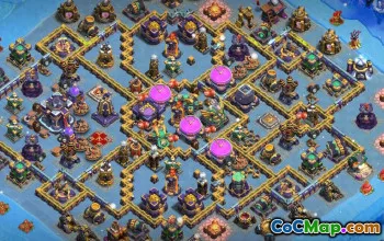 CoC Town Hall 15 Base Layout & Farming Maps | Home Village & More #31854