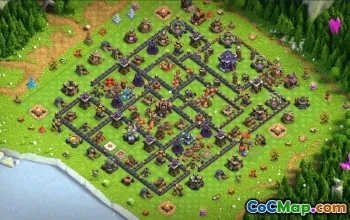 CoC Town Hall 15 Base Layouts & Copies | War, Trophy & Map #31312