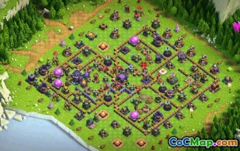 CoC Town Hall 15 Base Layouts & Copy Links | Home, War & Trophy Maps #32793