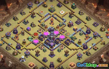 CoC Town Hall 15 Base Layouts & Copy Links | War, Defense, Farming #33068