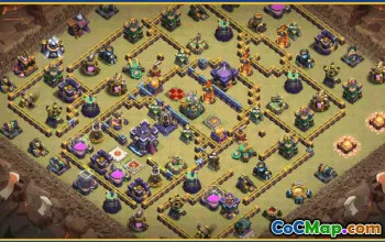 CoC Town Hall 15 Base Layouts & Copy Links | War & Defense Tips #29349