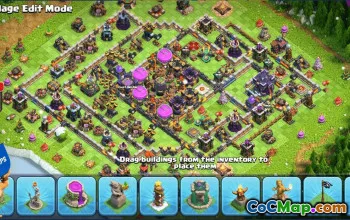CoC Town Hall 15 Base Layouts & Copy Links | War & Farming Bases #30704