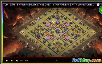 CoC Town Hall 15 Base Layouts & Copy Links | War, Farming, Trophy #30493
