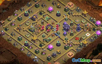 CoC Town Hall 15 Base Layouts & Copy Links | War & Trophy Bases #27394