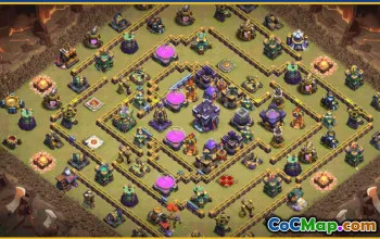 CoC Town Hall 15 Base Layouts & Copy Links | War & Trophy Bases #28080