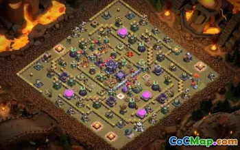CoC Town Hall 15 Base Layouts & Copy Links | War & Trophy Bases #30356