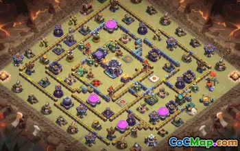 CoC Town Hall 15 Base Layouts & Copy Links | War & Trophy Bases #32833