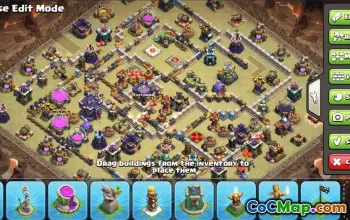 CoC Town Hall 15 Base Layouts & Copy Links | War, Trophy & Home Village #32480