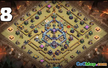 CoC Town Hall 15 Base Layouts & Copy Links | War & Trophy Map #31398